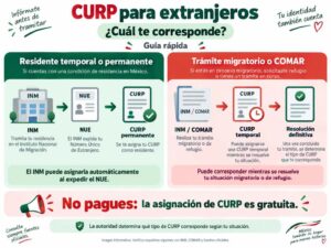 Cómo obtener la CURP para extranjeros en México
